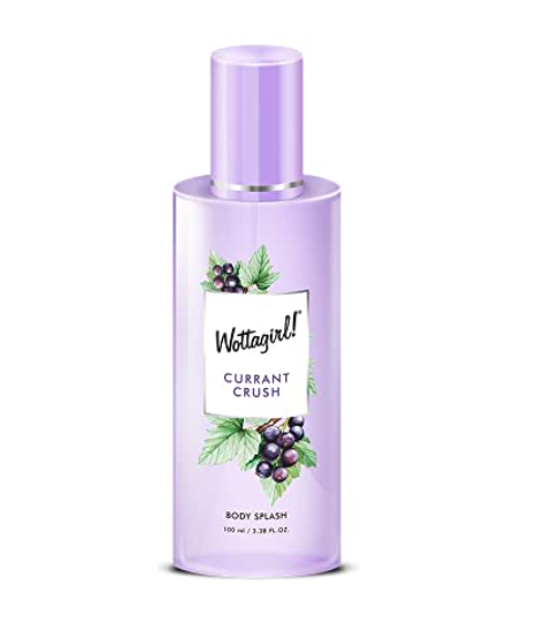 Wottagirl! Currant Crush Body Splash for Women | Long Lasting Fragrance 